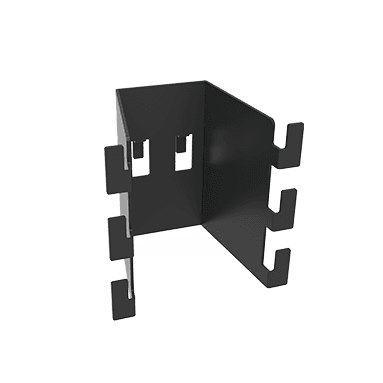 Halterungen für Gitterelement