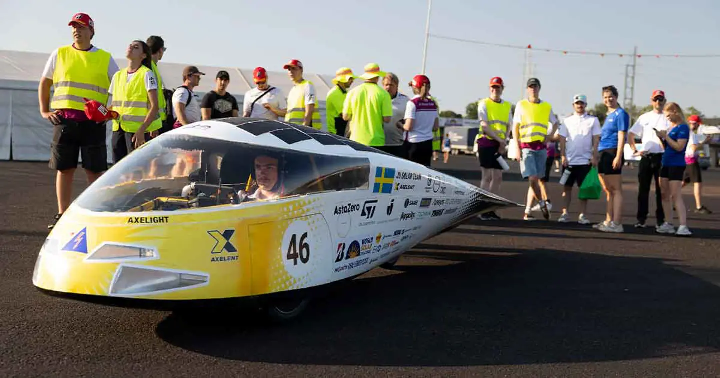 JU Solar Team 2023 preparing for the race